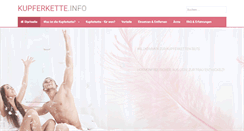 Desktop Screenshot of kupferkette.info